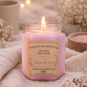 Bougie – Magie de Noël paradis des senteurs fabrication des bougies