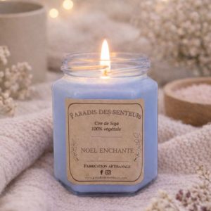 Bougie – Noel Enchanté paradis des senteurs fabrication des bougies