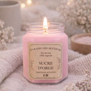 BOUGIE - SUCRE D'ORGE