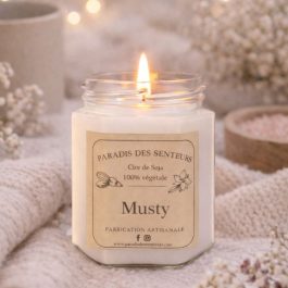 Bougie - Musty paradis des senteurs fabrication des bougies