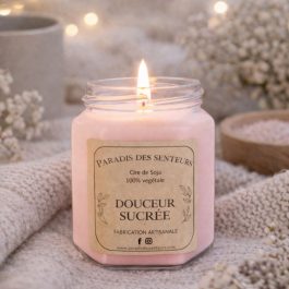 Bougie – Douceur sucrée paradis des senteurs fabrication des bougies