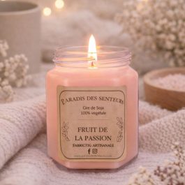 Bougie – Fruits de la passion paradis des senteurs fabrication des bougies