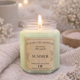 Bougie – Summer paradis des senteurs fabrication des bougies